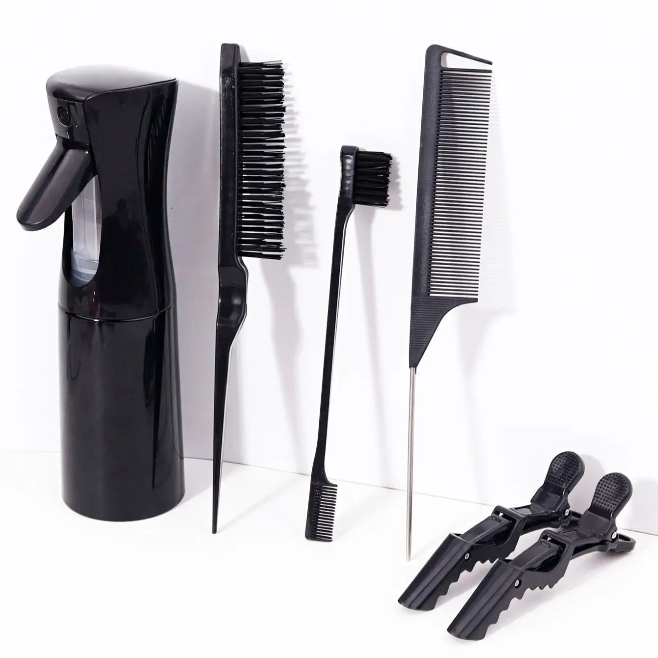 

Professional hair gel bottle set, anti slip shark clip, hair salon styling tools, home hairdressing,special for real hair wigs