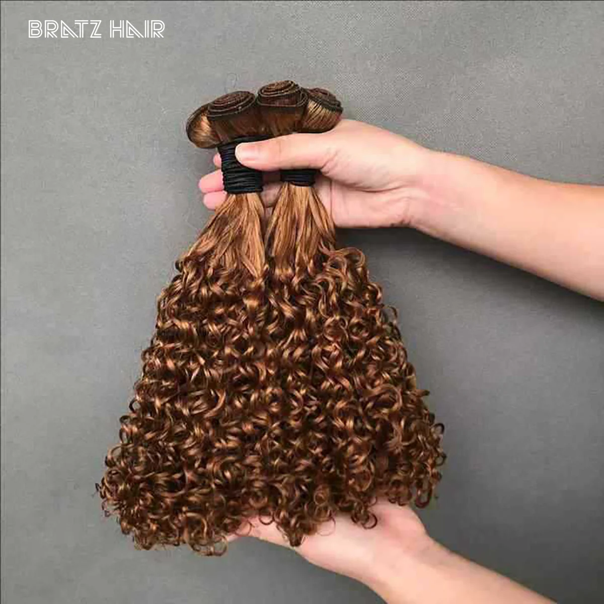 Super dubbelgetrokken Sdd Pissy krullend menselijk haarbundel 1pc 100gram 100% menselijk haar blond 13x4 frontale 4x4 sluiting voor pruik maken