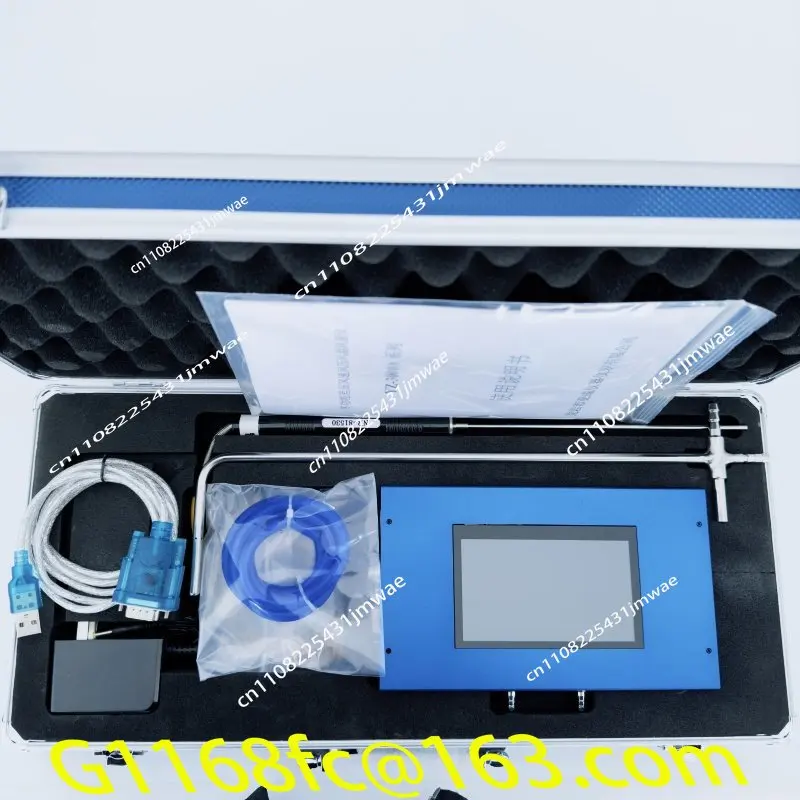 Multifunctional Wind Speed Pressure Thermometer Differential Pressure Gauge Touch Screen Storage Type Pitot Tube Pressure