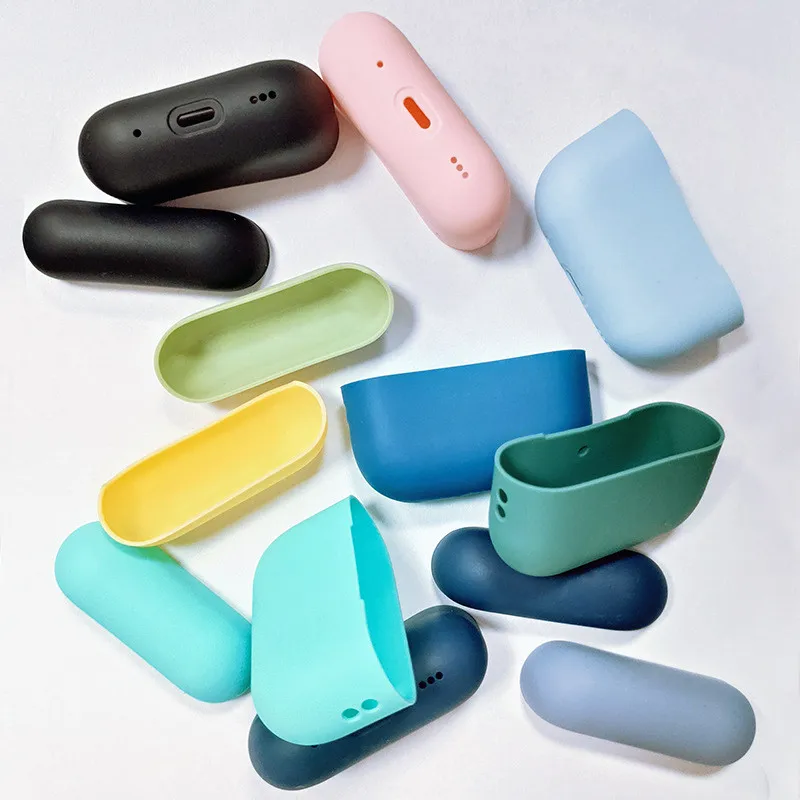 Официальный Мягкий чехол из жидкого силикона для AirPods, беспроводная версия Bluetooth, чехол для Apple Airpods Pro 2, чехол