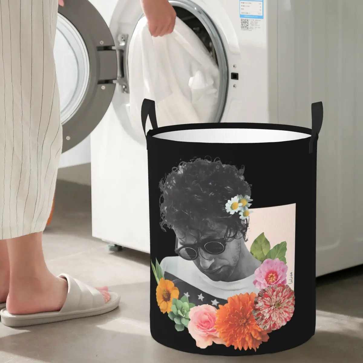 

Gustavo Cerati Music Складные корзины для белья Корзина для хранения грязной одежды Домашняя сумка-органайзер