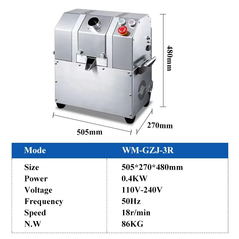 

Commercial Stainless Steel Electric Automatic Large Sugarcane Sugar Cane Press Juicer Juice Making Maker Extractor Machine