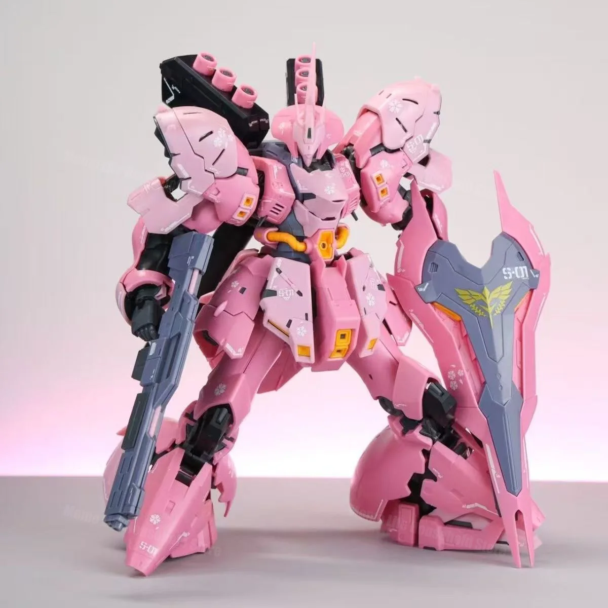 STAR Model 1/144 RG MSN-04 Sazabi pink Assembly Model Kits Plastic skeleton Anime Action Figure Robot Plastic Model Gifts Toys