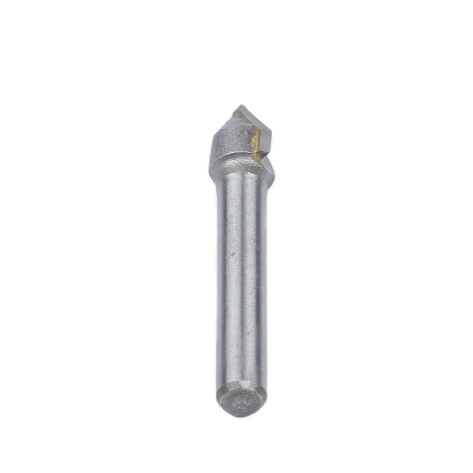 Double-edged for v Bit Chamfer End Mill For Engraving And Chamfering 60 Angle Reduced Chipping Risk For CNC Machines
