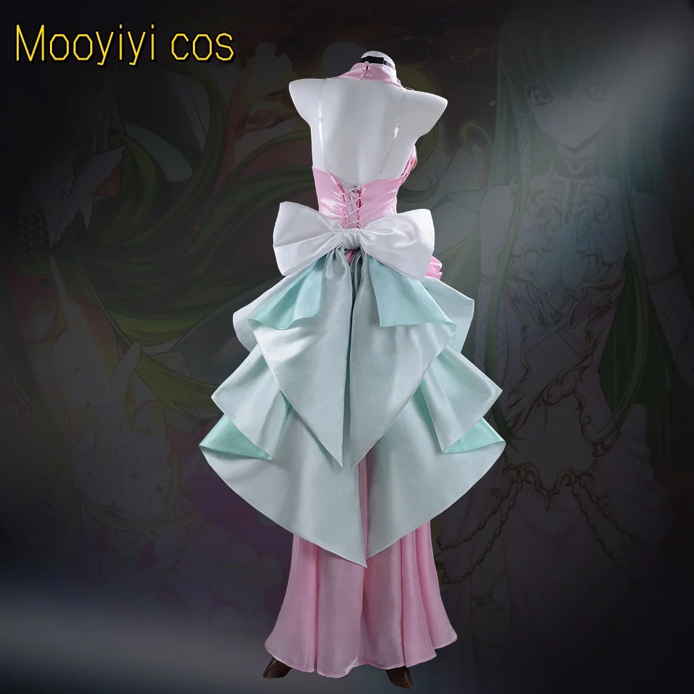 2025 New Mooyiyi cos CC 코스프레 의상 할로윈 크리스마스 역할 놀이 C Geass 섹시한 드레스 S-XXL 기념일 스페셜 드레스