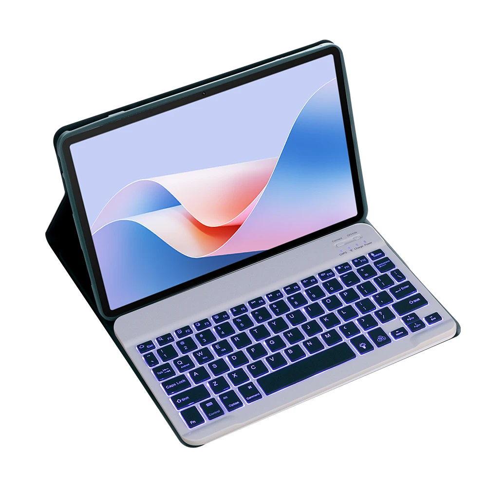 حافظة لهاتف Lenovo Xiaoxin Pad 2022 مقاس 10.6 بوصة، حافظة لوحة مفاتيح قابلة للفصل لجهاز Lenovo Tab M10 Plus 3rd Gen TB-128FU/128XU/125FU