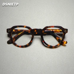 Handmade Acetate Reading Glasses Men Vintage Photochromic Anti Blue Light Prescription Glasses Women Luxury Brand Myopia Eyewear