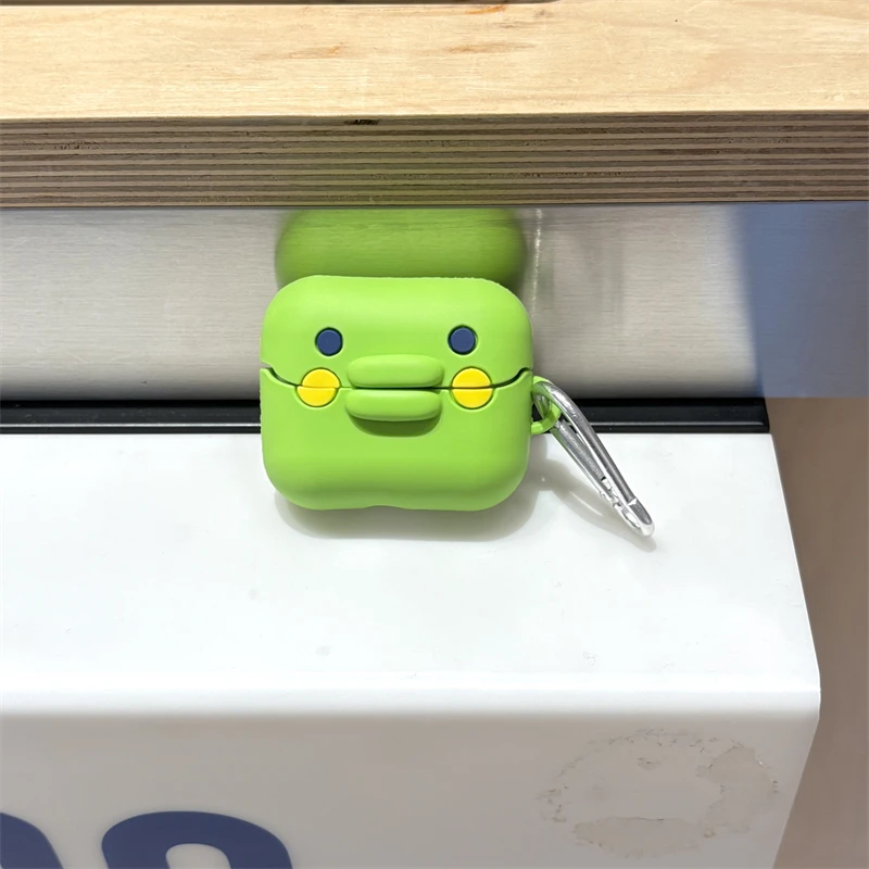 

Cartoon Tamagotchi Earphone Protective Cover for Samsung Galaxy Buds 3 Soft Silicone Headphone Case for Galaxy Buds 3 Pro