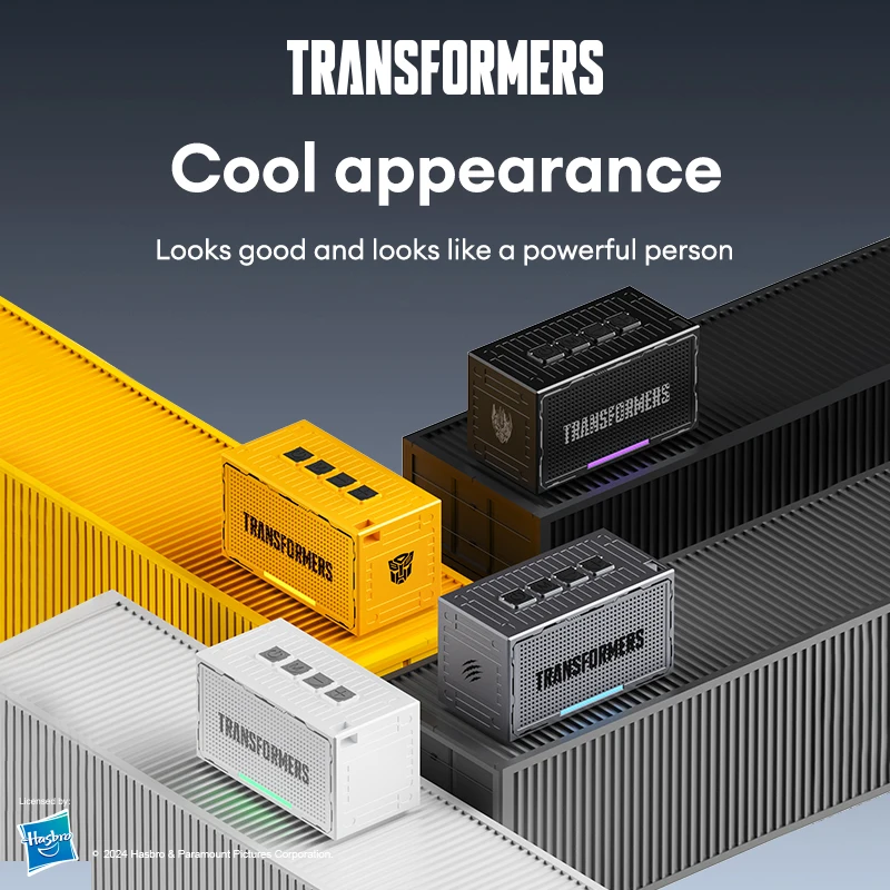 Original TRANSFORMERS TF-Y06 Portable Bluetooth Speaker HiFi Stereo Surround Sound Subwoof Outdoor Home Theater Music Player