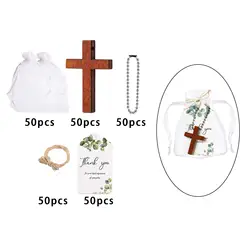 50Pcs Funeral Favors Confirmation Gift for Guest Baptism Favors Party Supplies DIY Crafts Decor Baby Shower Wedding Favours Set