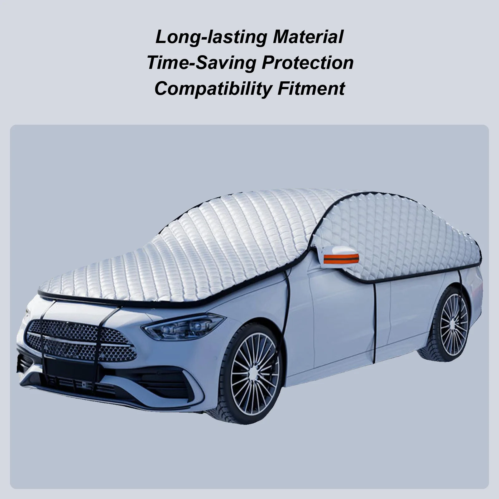 

Снежный чехол для лобового стекла автомобиля, защита от ультрафиолета, водонепроницаемый щит, антиморозный чехол для лобового стекла, солнцезащитный козырек, полное покрытие для улицы