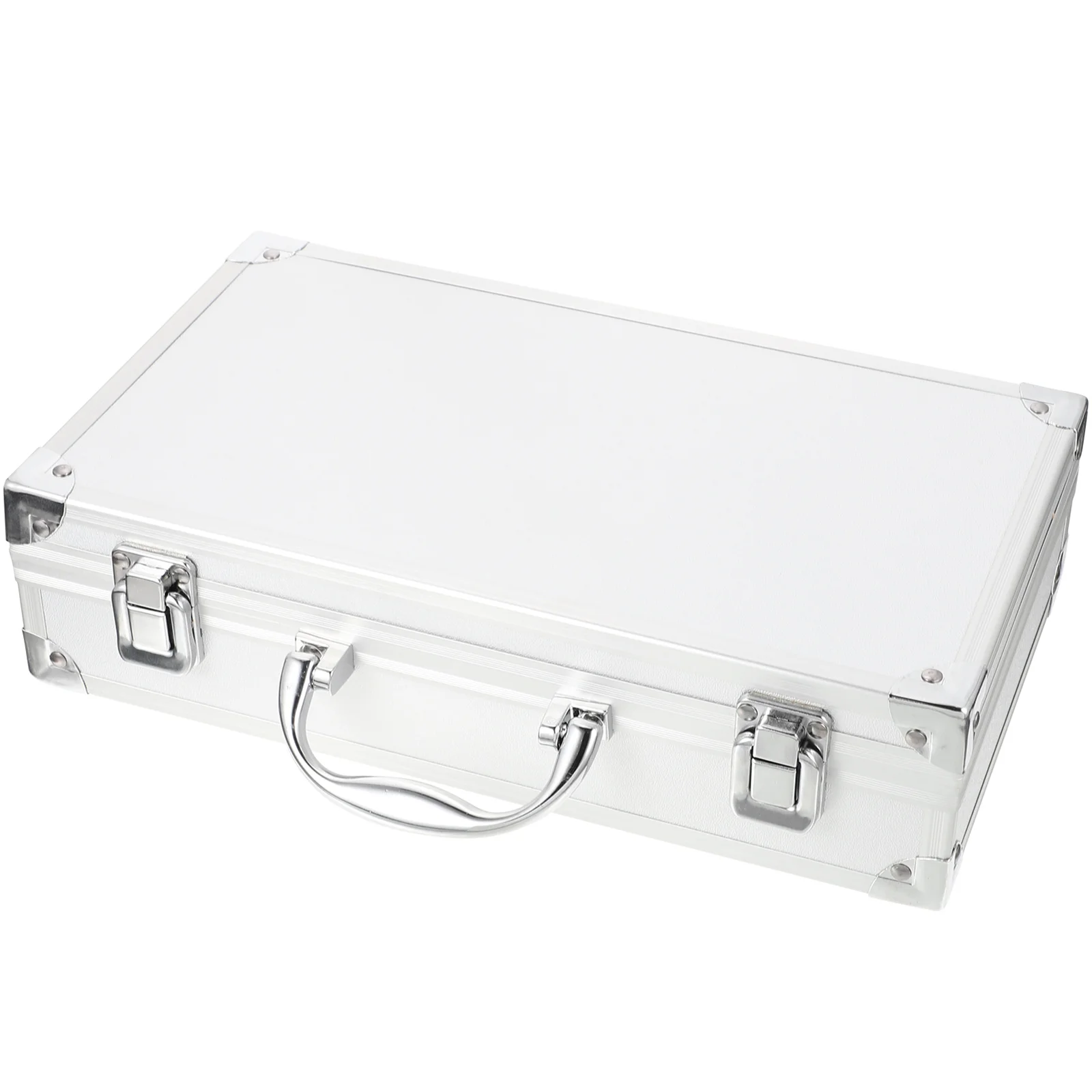

Toolbox First Aid Case Carrying Suitcase Showcase Metal Portable Medical Aluminum Alloy Tools Travel Clear Purse