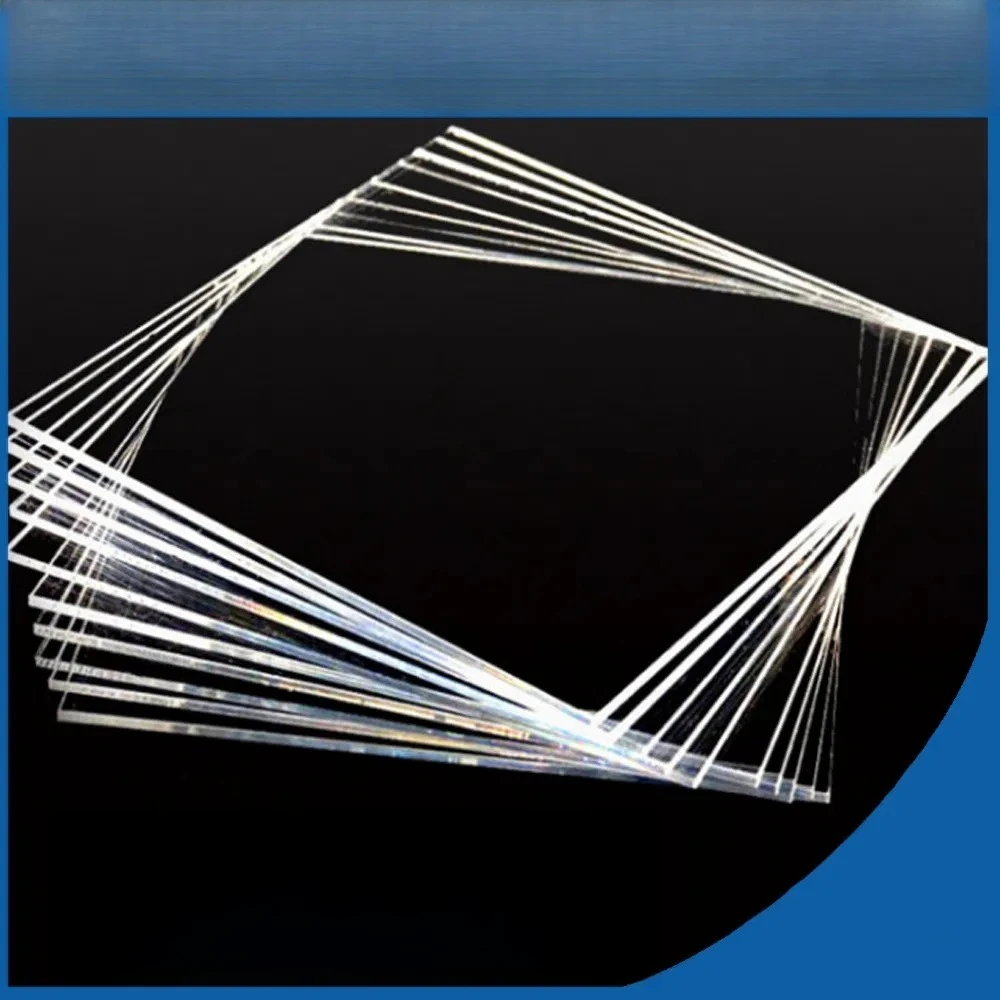 Thick 1mm-6mm High Transparency Acrylic Sheet Board Organic Glass Polymethyl Methacrylate 100*100 150*150 150*200 300*300mm
