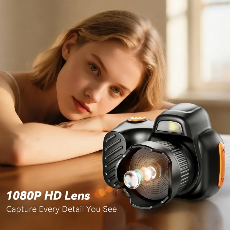 Transportable Tiny Digital Camera for Children Epochs 3 Additionally Highlighting Thin ABS Building Rechargeable Battery 15UB