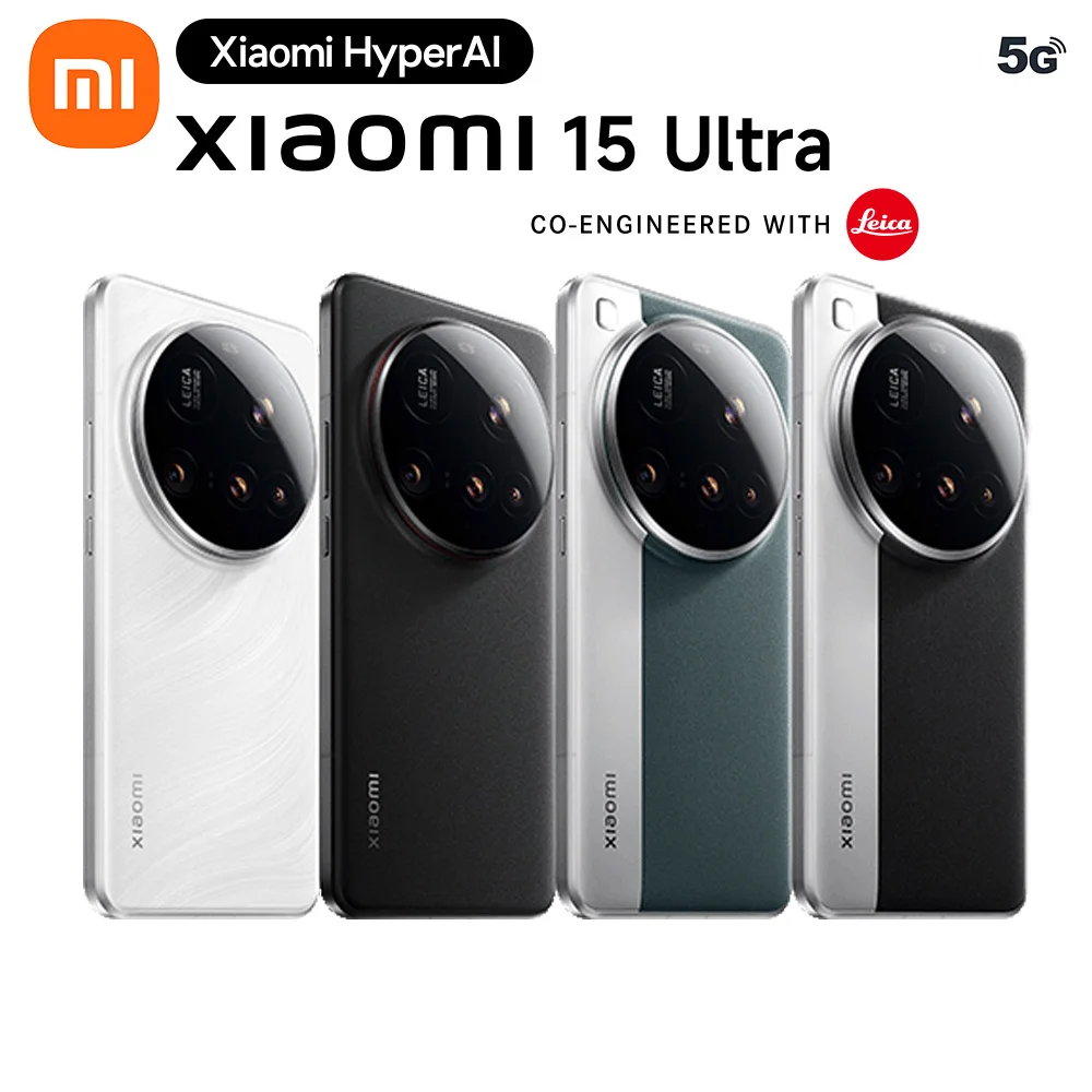 Tout nouveau smartphone Xiaomi 15 Ultra version chinoise Snapdragon ®   8 Elite AMOLED Leica 200MP Ultra Téléobjectif 90W HyperCharge IP68 Tout nouveau smartphone Xiaomi 15 Ultra version chinoise Snapdragon ®   8 Elite AMOLED Leica 200MP Ultra Téléobjectif 90W HyperCharge IP68