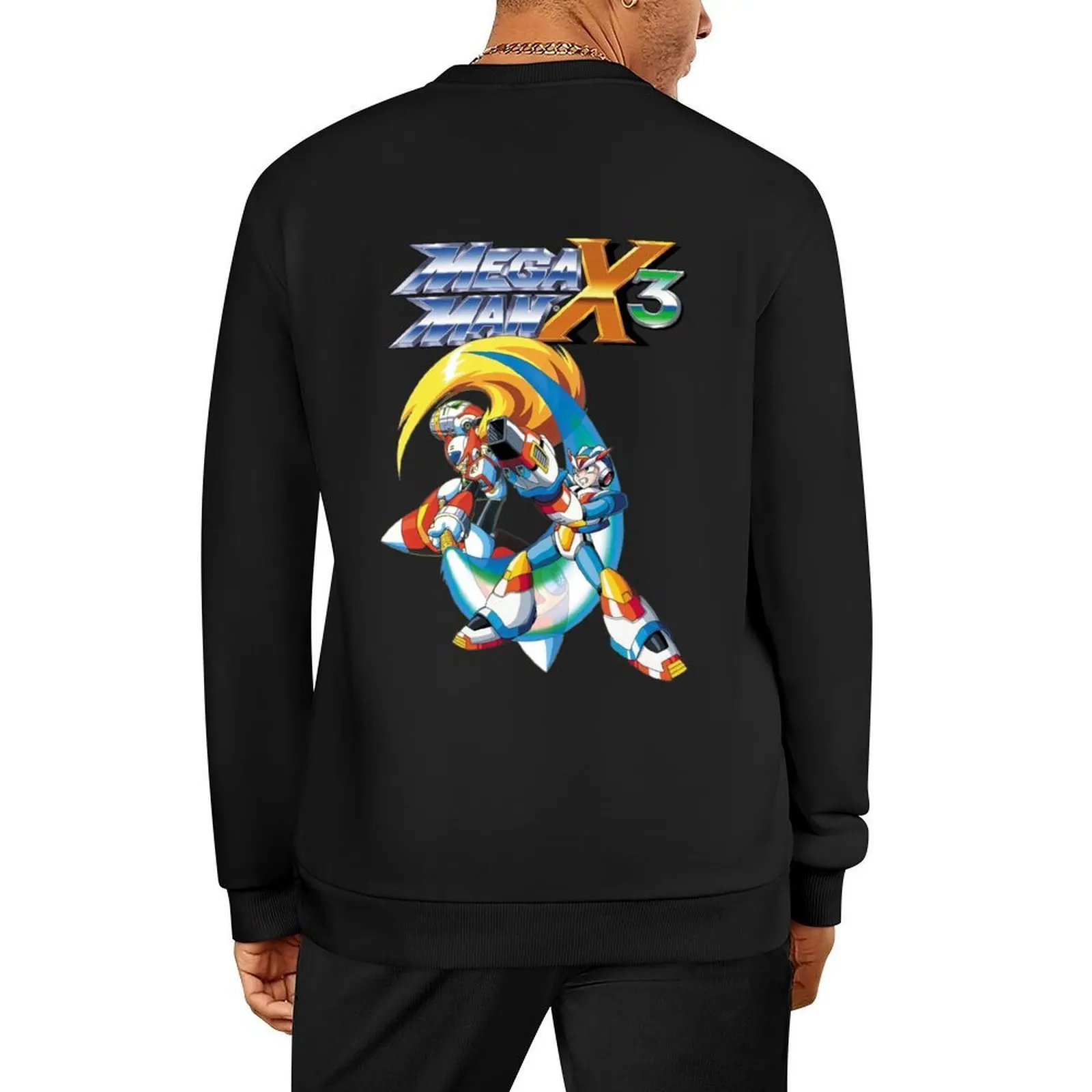 

Mega Man X3 Pullover men clothing male clothes men's clothes men wear new hoodies and sweatshirts
