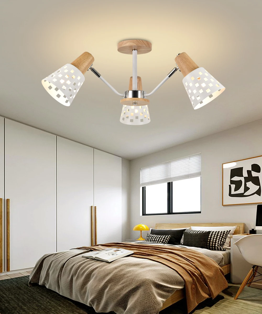 Scandinavian living room chandelier modern ceiling light dining room, bedroom kitchen pendant light indoor lighting chandelier