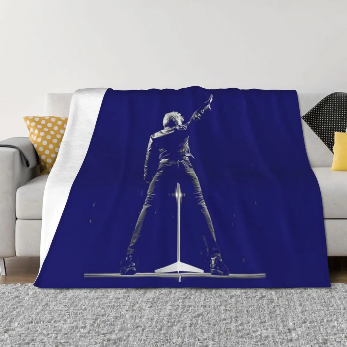 

BON BON TOUR JOVI PSIS Throw Blanket Loose Bed Fashionable Luxury Thicken Blankets For Baby Blankets