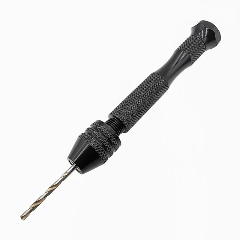 Drehbarer Schraubendreher mit Aluminiumlegierungs-Spindel, Handbohrfutter, Werkzeug für die Reparatur von Uhren, Uhrenmacherwerkzeug, Schmuckstanzwerkzeug, Handwerkzeuge – Detail 2