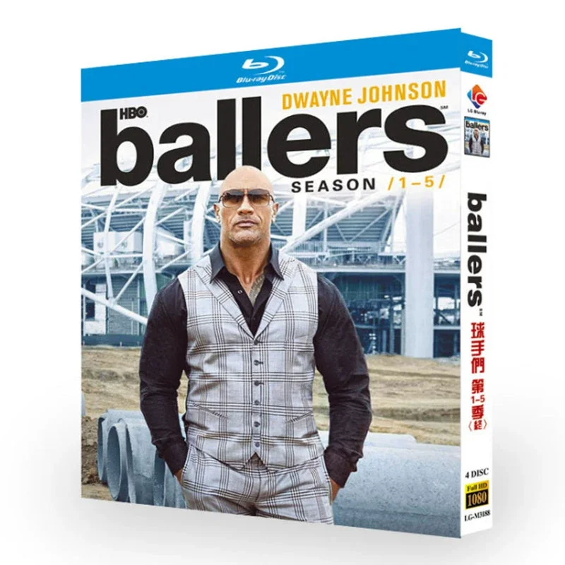 

Ballers Season 1-5 Blu-ray Disc