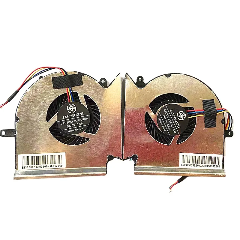 Computer CPU GPU Fans For MSI GE63 GE63VR MS-16P1 GP73 GE73 VR GL73 MS-17C1 Graphics Cooling Fan
