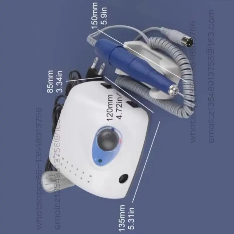 210nail polish machine, 35,000 rpm nail removal machine, nail repair and grinder machine, dentures, jade, jewelry, and polishing