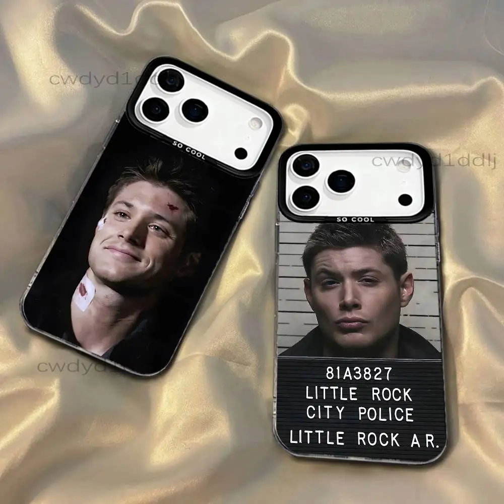 

D-Dean Winchester Phone Case For iPhone 17,16,15,14,13,12,11,X,8,7,Pro,Max,Plus,SE4,Air,Mini IMD Gray Hard Shell Matte