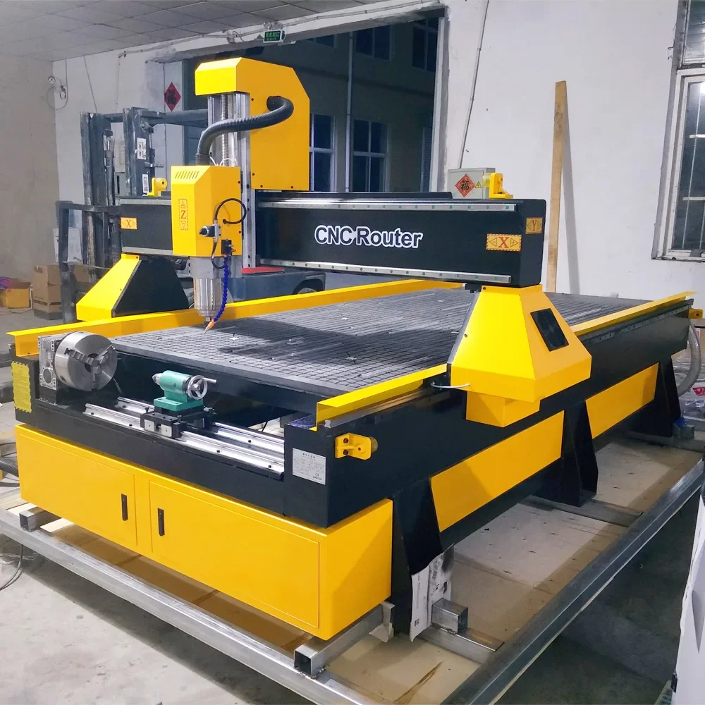 Robotec 4x8 Feet Pro Upgrade 1325 CNC Router With Mach3 Mach4 CNC Engraving Milling Router Machine