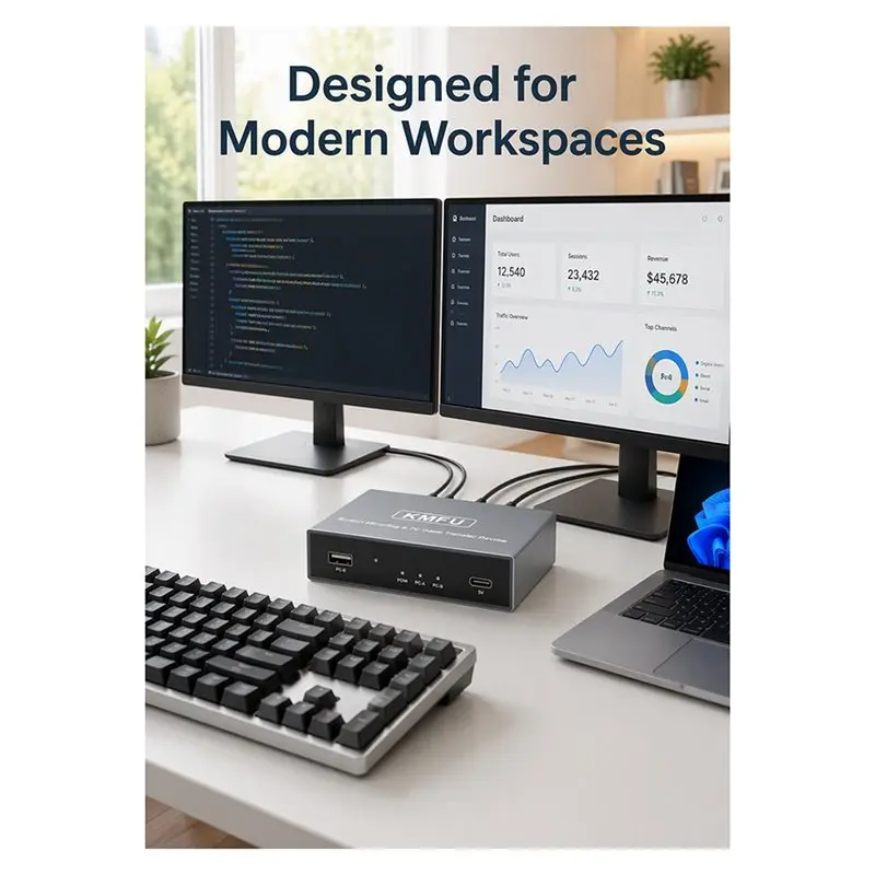 X64A-USB Data Sharing Device High-Speed Keyboard And Mouse Transmission For Computer