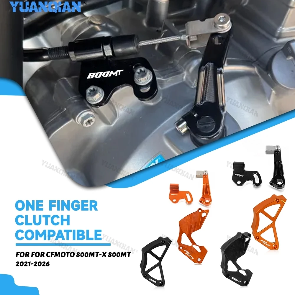 

Motorcycle Parts For CFMOTO 800MT-X 800MT MT800 2021-2024 2025 2026 Chain Cover Guard Front Sprocket Guard Protector Accessories