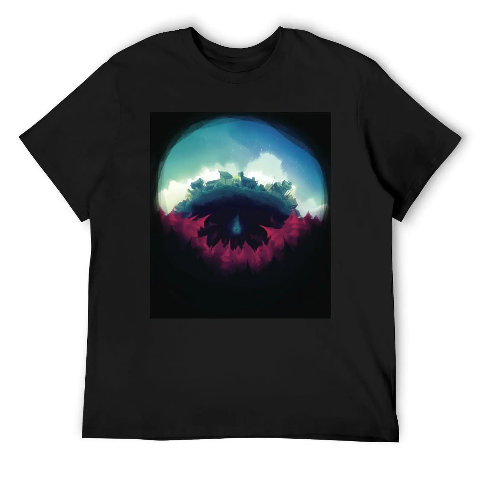 

Children of Silentown One year anniversary The World T-Shirt plain blanks oversized t shirt topping t shirt men 100℅ cotton