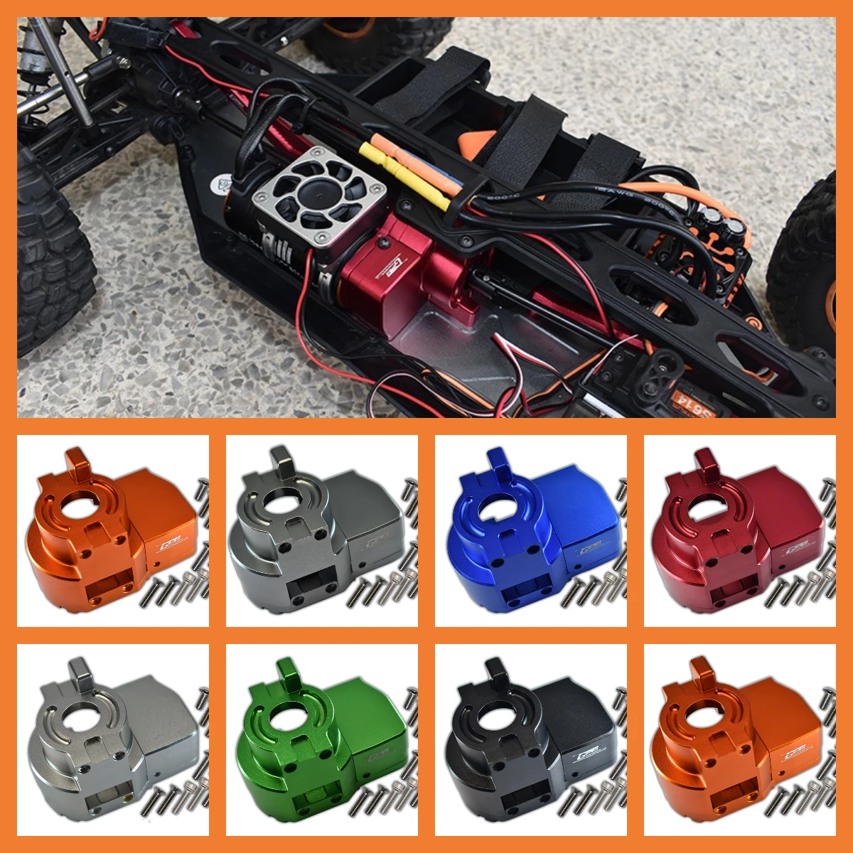 

GPM LOSI 1/10 Lasernut Tenacity Ultra 4 Rock Tacer For Aluminum Center Gearbox