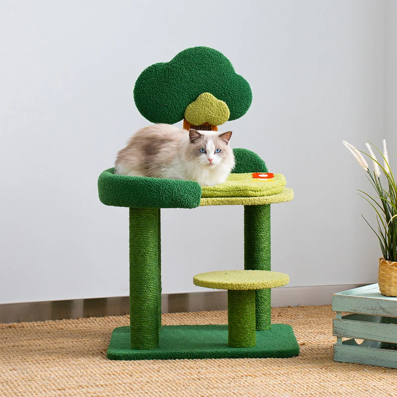 Modern Originality Cat Hotel Design Cat Tree Story House for Cats Accessory Houses & Habitats Pet Products Kat Klimmuur FYCT