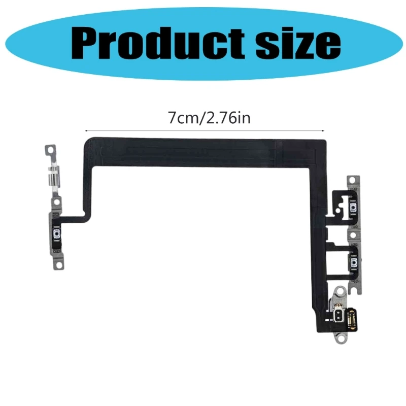 Power Volumes Button Ribbon Cable for Phone 13 Replacement ON OFF Mute Connector Switches Ribbon Cable Sound Key Ribbon