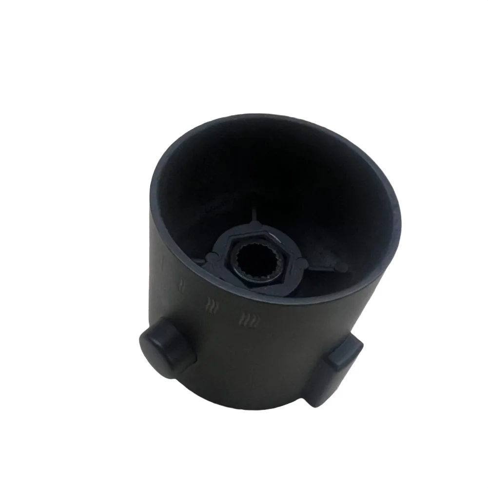 Thermostatic Shower Faucet Handle Pair with Temperature Indicator Knobs for Bathtub and Shower Controls ABS Construction