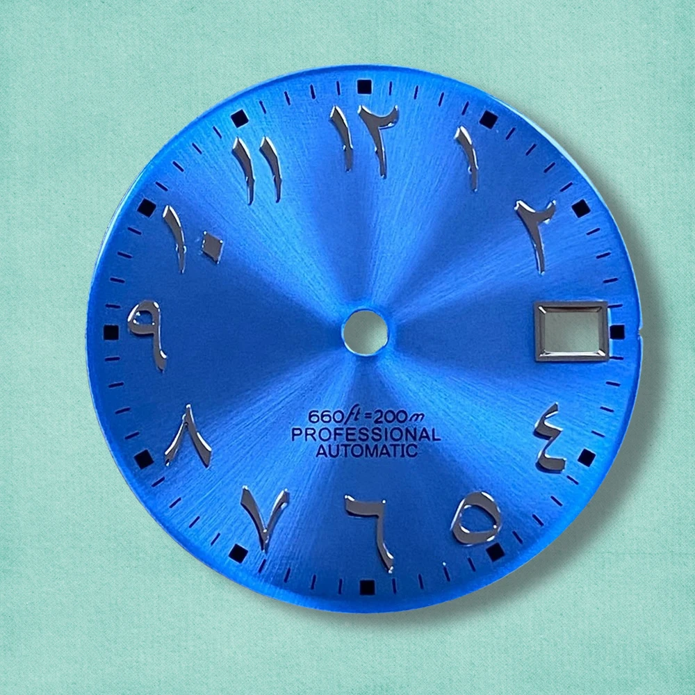 جودة عالية 28.5 مللي متر S الطلب NH35 الهاتفي الشمس نمط الحروف العربية الطلب مناسبة لحركات NH35 NH36 NH35 اكسسوارات #3