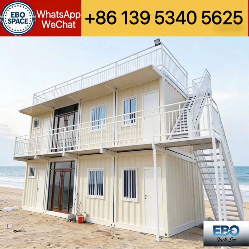 Customizable 30ft Quick-Assemble Folding House Outdoor Holiday Home Expandable Container House with Shower