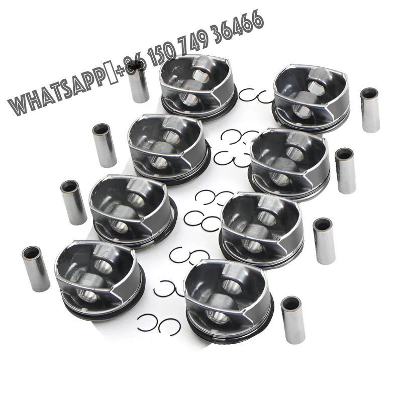 Pistone motore ricambi auto con anello per Porsche Cayenne Panamera S Gts 4.8 4.8L V8 94810304857 94810304854 94810304851