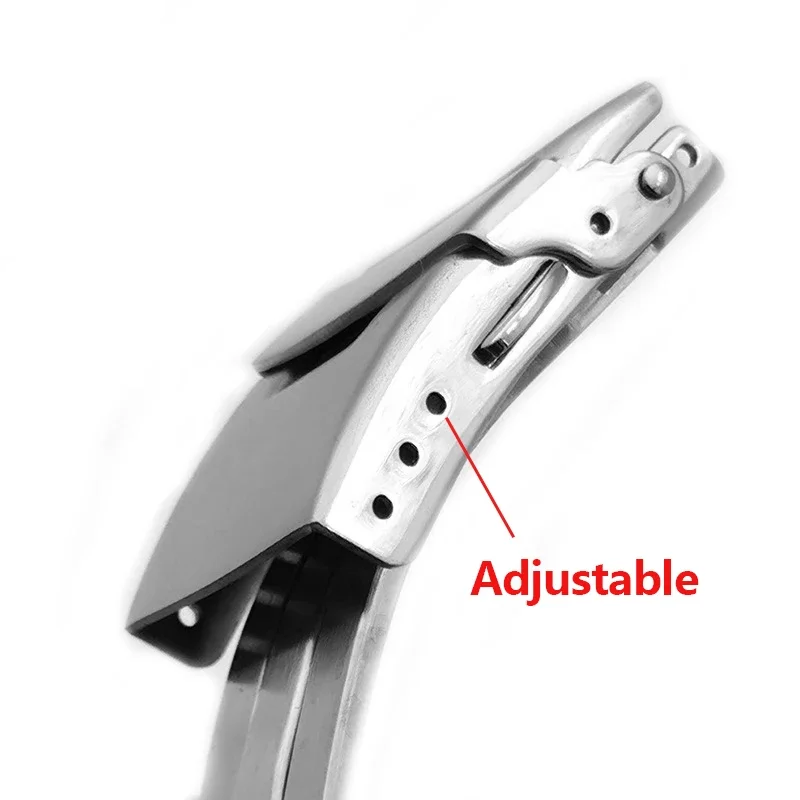 Solid Stainless Steel 304 Safety Buckle for Seiko Strap Metal Folding Clasp Watch Belt Button 18 20 22 24mm Watch Accessories