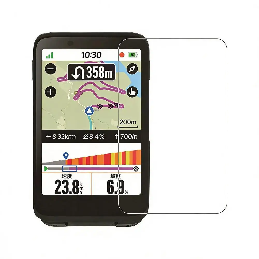 

Hard Glass Screen Protector Cover For Xunchi BiNavi Air Cycling GPS Computer Display Protective Film Accessories