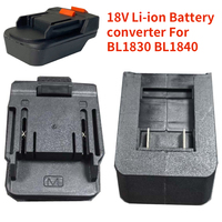 18V Plastic Battery Adapter Converter For BL1830 BL1840 BL1850 For Dayi FOR A3/2106 Converter Black Power Tools Accessories