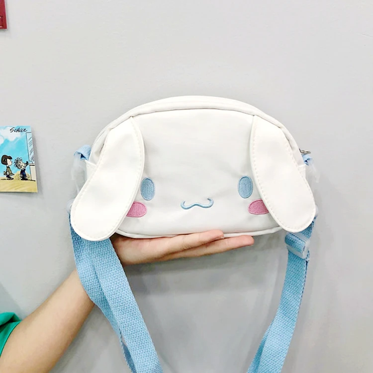 Cartoon Sanrio Cinnamoroll Bag Kuromi Crossbody Bags Cute My Melody Shoulderbag Women Waist Bag Tote Storage Girls Child Pouch