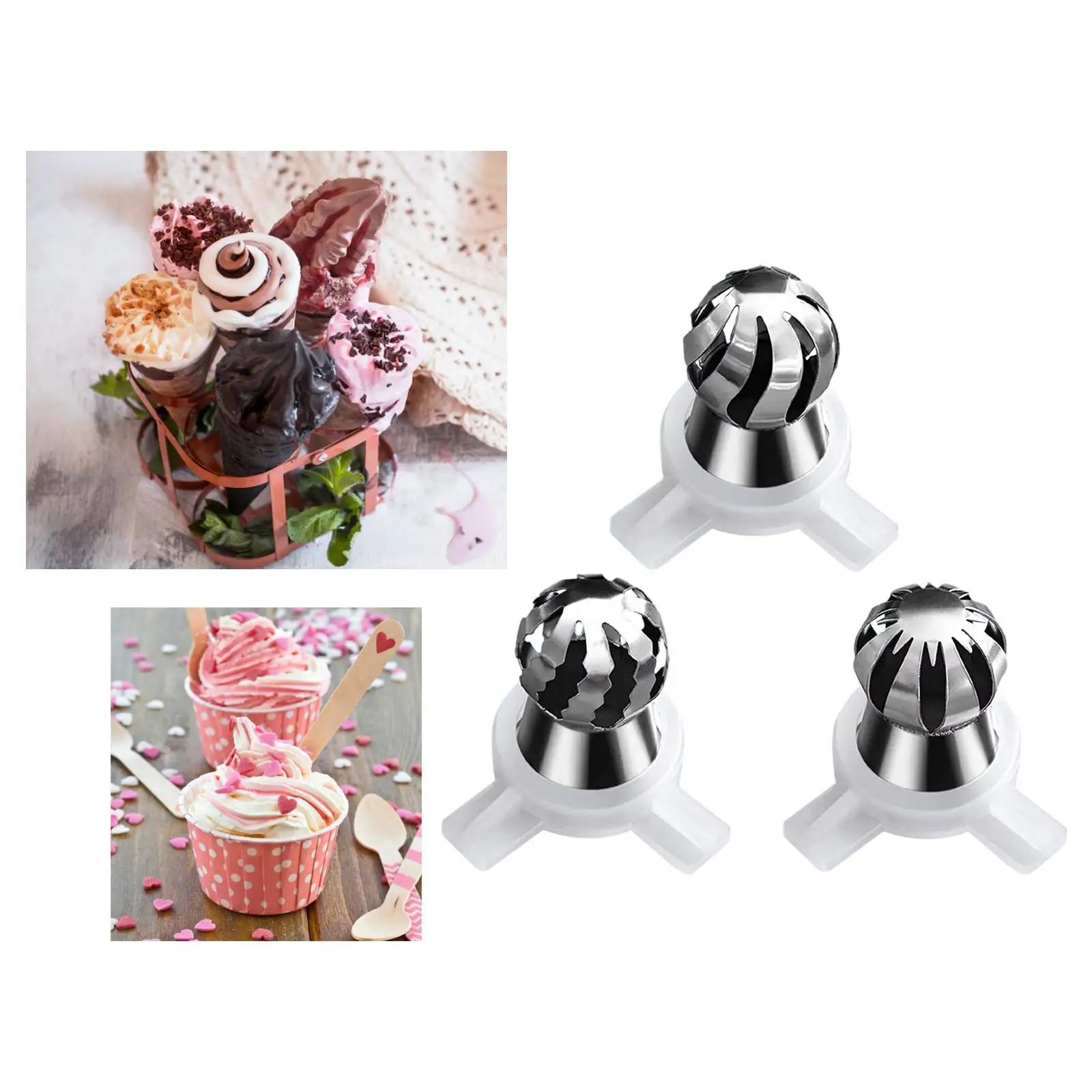 เครื่องทําไอศกรีม Spout เครื่องทําโยเกิร์ตแช่แข็งที่ทนทานการสร้างแบบจําลอง Cap Spout