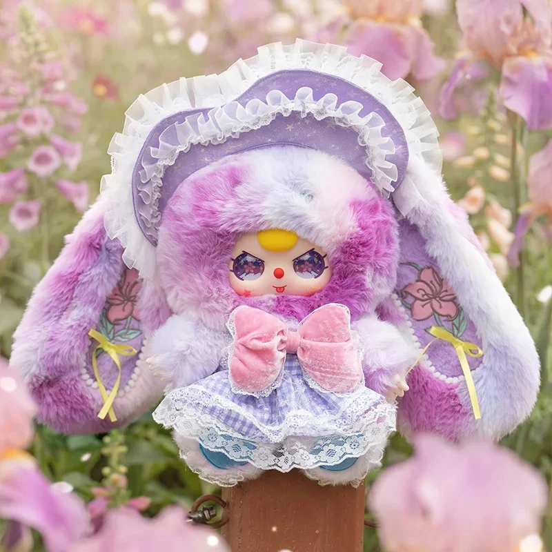 Nieuwe Baby Three 400% Blossoms Series Pluche Blind Box Trendy Speelgoedfiguur Collectie Ornament Poppen meisje verjaardag cadeau
