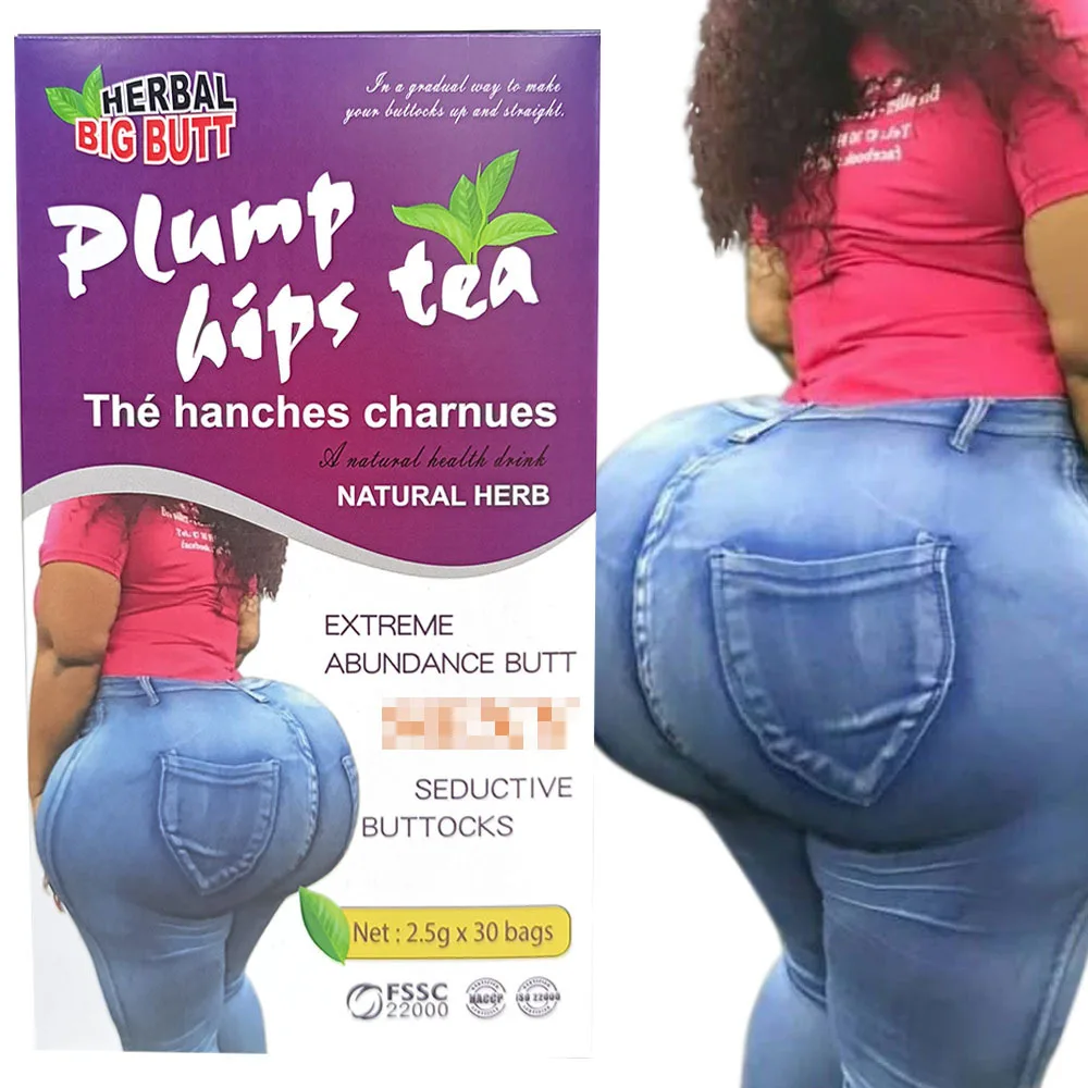 Big Butt Plump Hips Tea Natural Herb Smooth HIP Buttock Enlargement Effective Lifting Firming Hip Lift Up Butt Beauty Big Ass