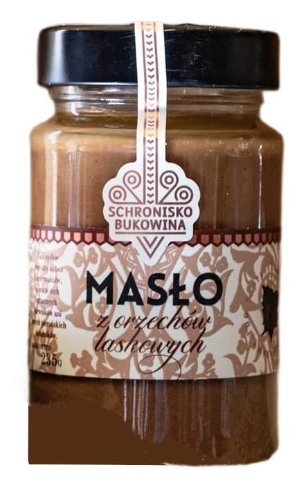Mantequilla de avellanas 235G, refugio bukovine