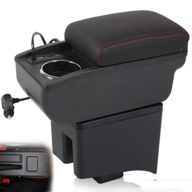 

Armrest Box For Volkswagen VW Vento Polo V 2009-2020 Polo Vivo Car Armrest box Storage box Retrofit cup holder Car Accessories