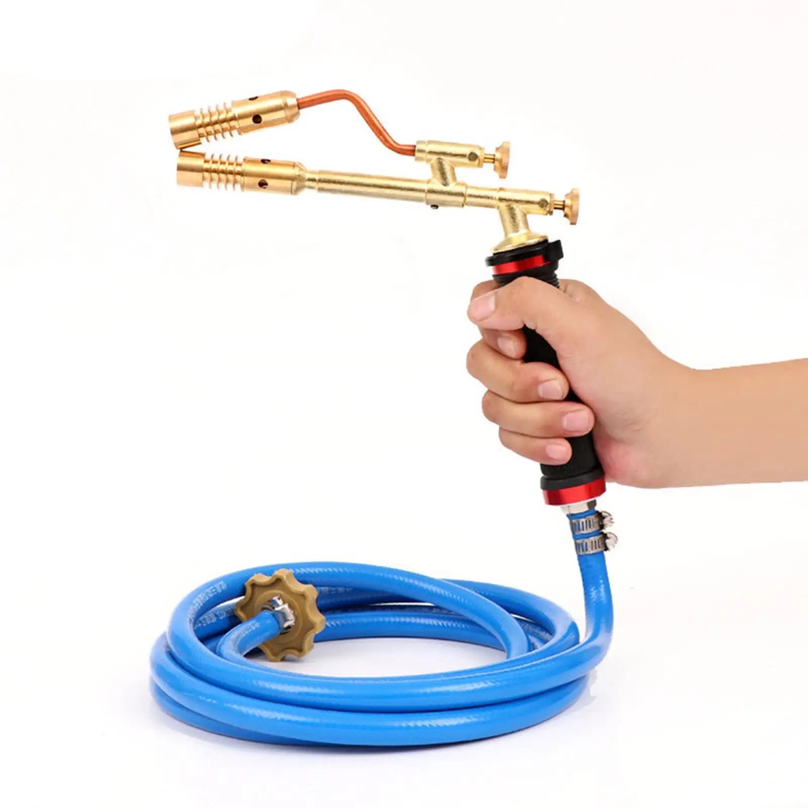 Propane Welding Torch Head Portable Adjustable for Brazing Cooking Heating