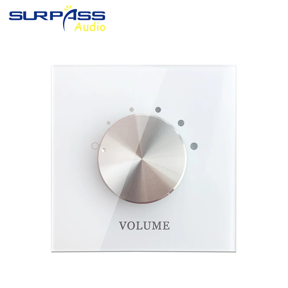 Stero Volume Tuning Switch 5 Adjustment Fashion Two Channel Fixed Resistance Music Speaker Volume Controller