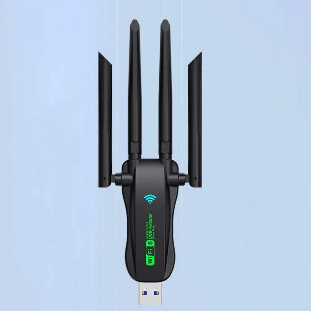 AX900 ثنائي النطاق WiFi6 USB محول بلوتوث 5.4 2.4G/5Ghz 900Mbps واي فاي دونغل استقبال بطاقة الشبكة اللاسلكية قوية